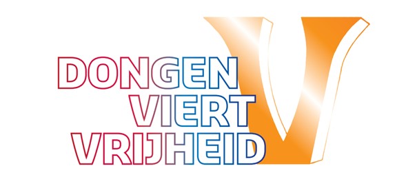 Logo 80 jaar Dongen bevrijd